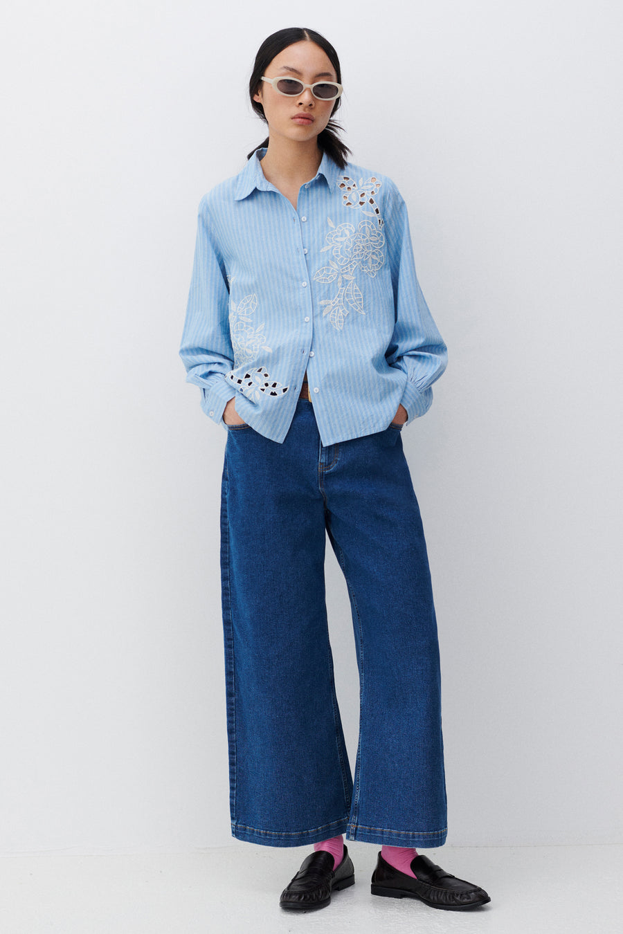 Hemd met lange mouwen - blauw - VILA® - 6