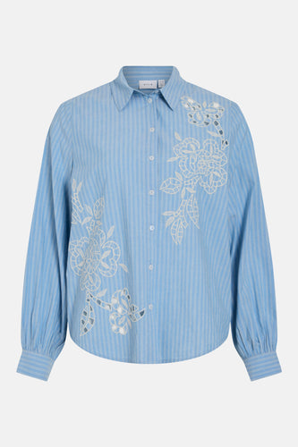 Hemd met lange mouwen - blauw - VILA® - 8