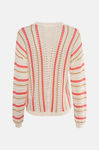 Pull met ronde hals - multicolor - VILA®
