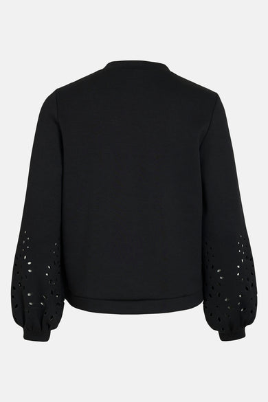 Sweat noir VILA® ZEB - Main Image