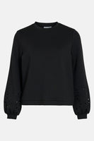 Sweat col O Noir - VILA®