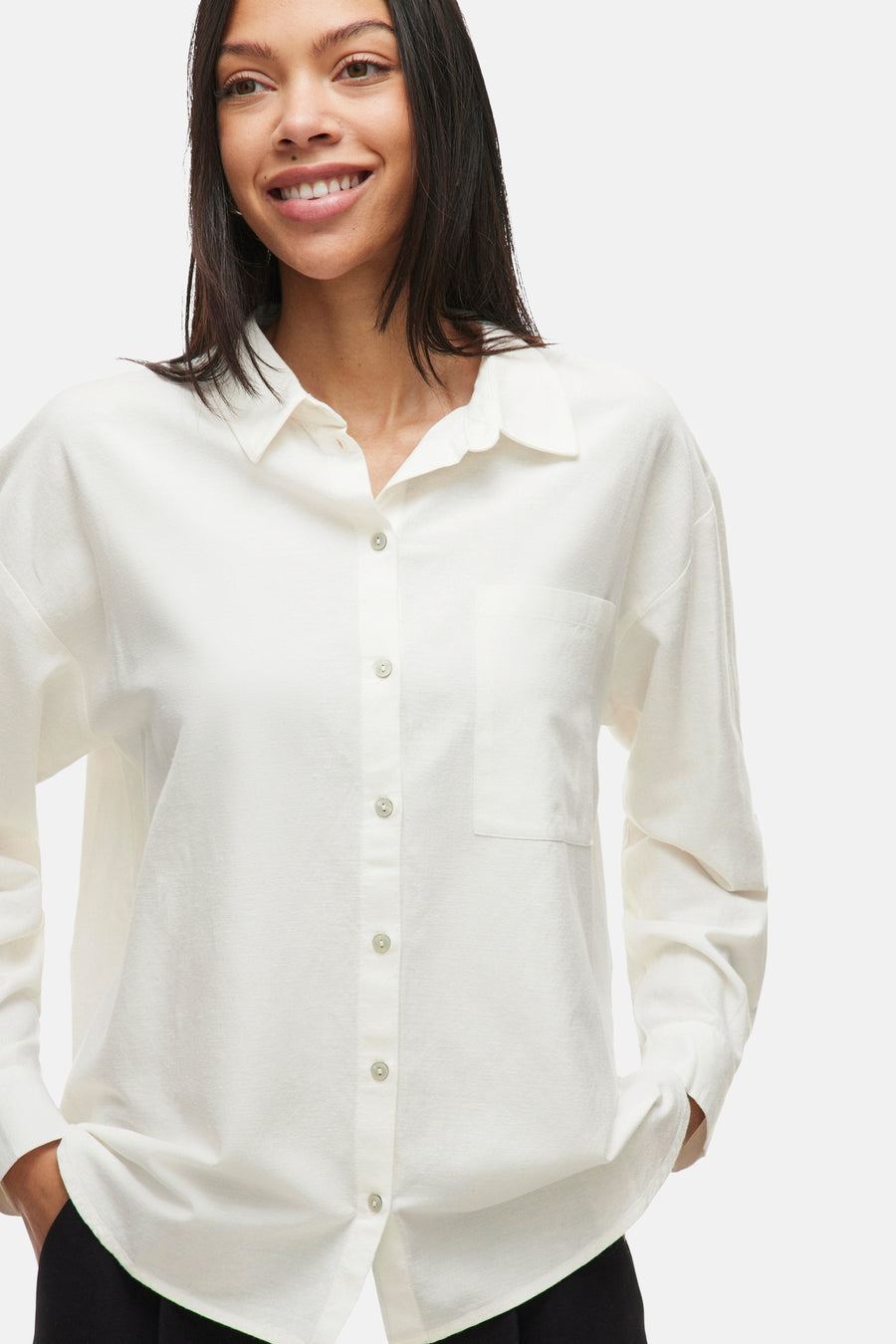 Hemd met lange mouwen - wit - VILA® - 5