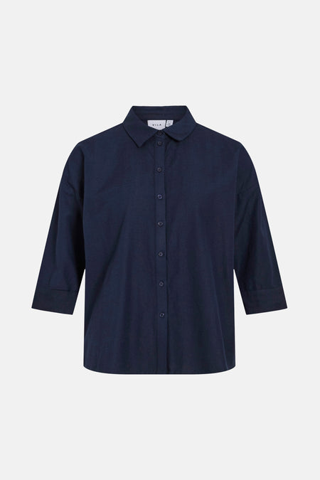 VILORENA 3/4 OVERSIZE SHIRT/C32