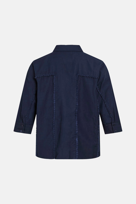 VILORENA 3/4 OVERSIZE SHIRT/C32