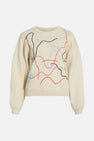 VIANE L/S GRAPHIC KNIT / 1