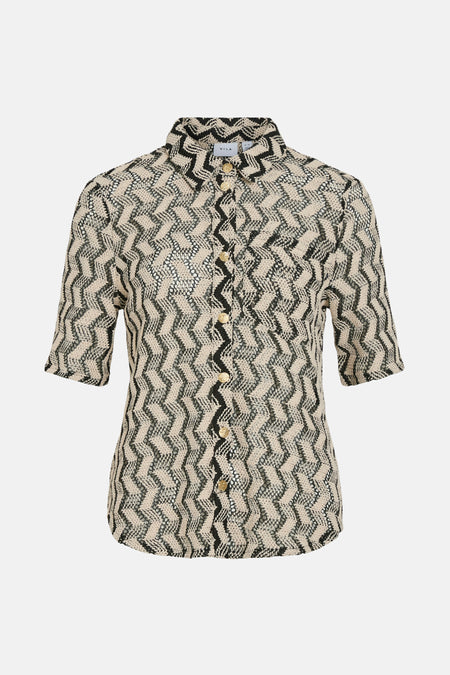 VILUPINA O-NECK 2/4 SHIRT