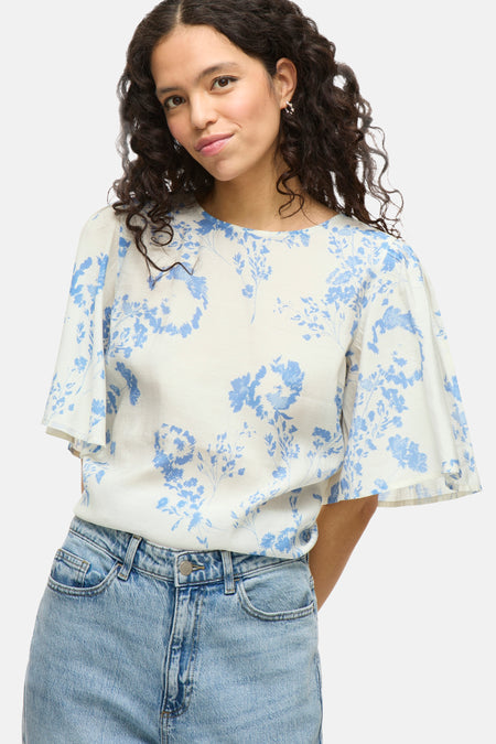 Blouse 3/4 Blauw - VILA®