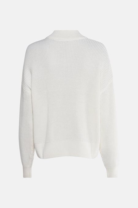 VICHING CREW NECK L/S KNIT TOP - NOOS