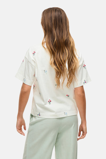T-shirt met korte mouwen - wit