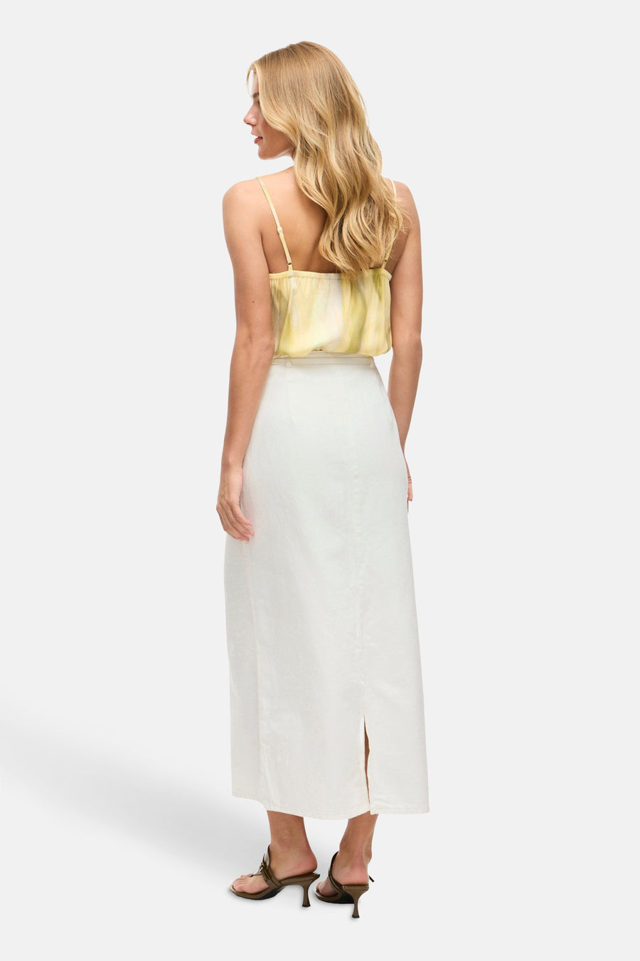 Lange rok - wit - VILA®