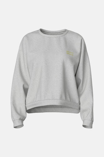 VIMINNA LOOSE TEXT SWEATSHIRT / LC