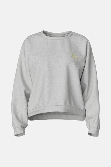 VIMINNA LOOSE TEXT SWEATSHIRT / LC