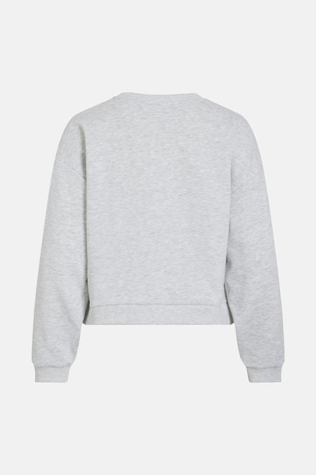 Sweater met ronde hals Grijs - VILA®