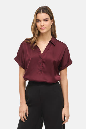Blouse met korte mouwen - Port Royale