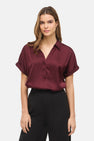 Blouse (korte mouwen) rood - VILA®