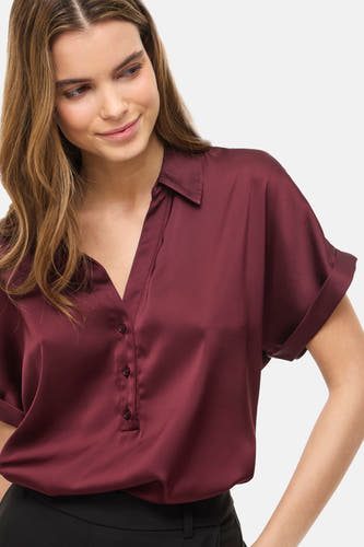 Blouse met korte mouwen - Port Royale