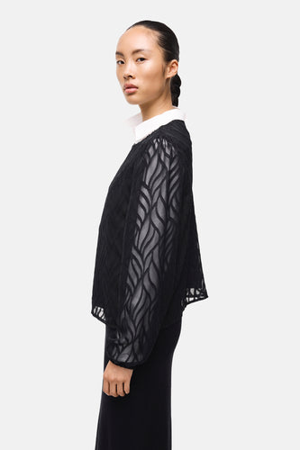 Blouse met lange mouwen - zwart - VILA® - 7