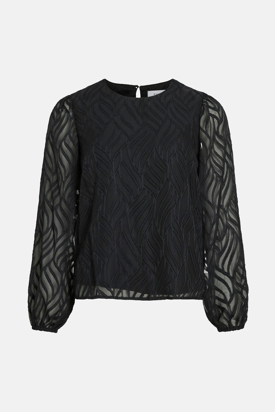 Blouse met lange mouwen - zwart - VILA® - 6