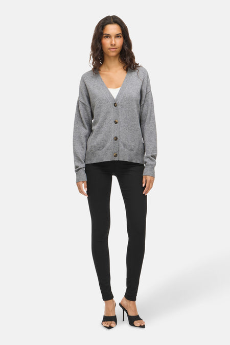VIRIL V-NECK KNIT CARDIGAN - NOOS