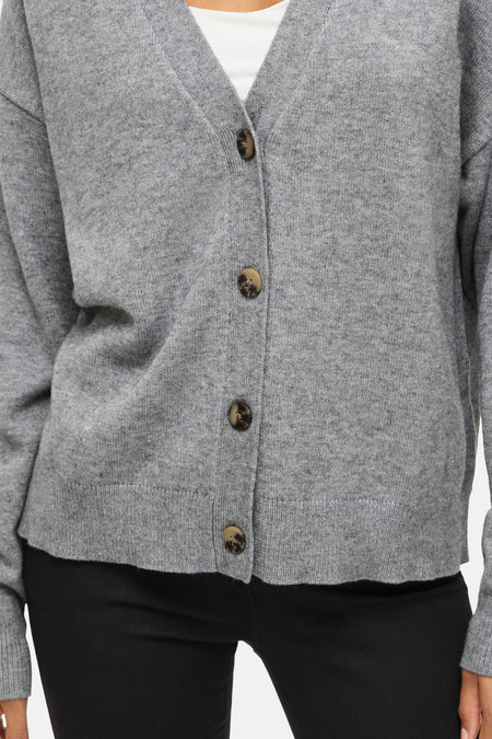 VIRIL V-NECK KNIT CARDIGAN - NOOS