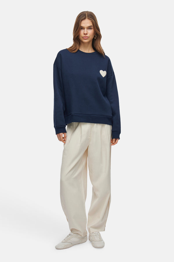 Sweat col O Bleu - VILA®