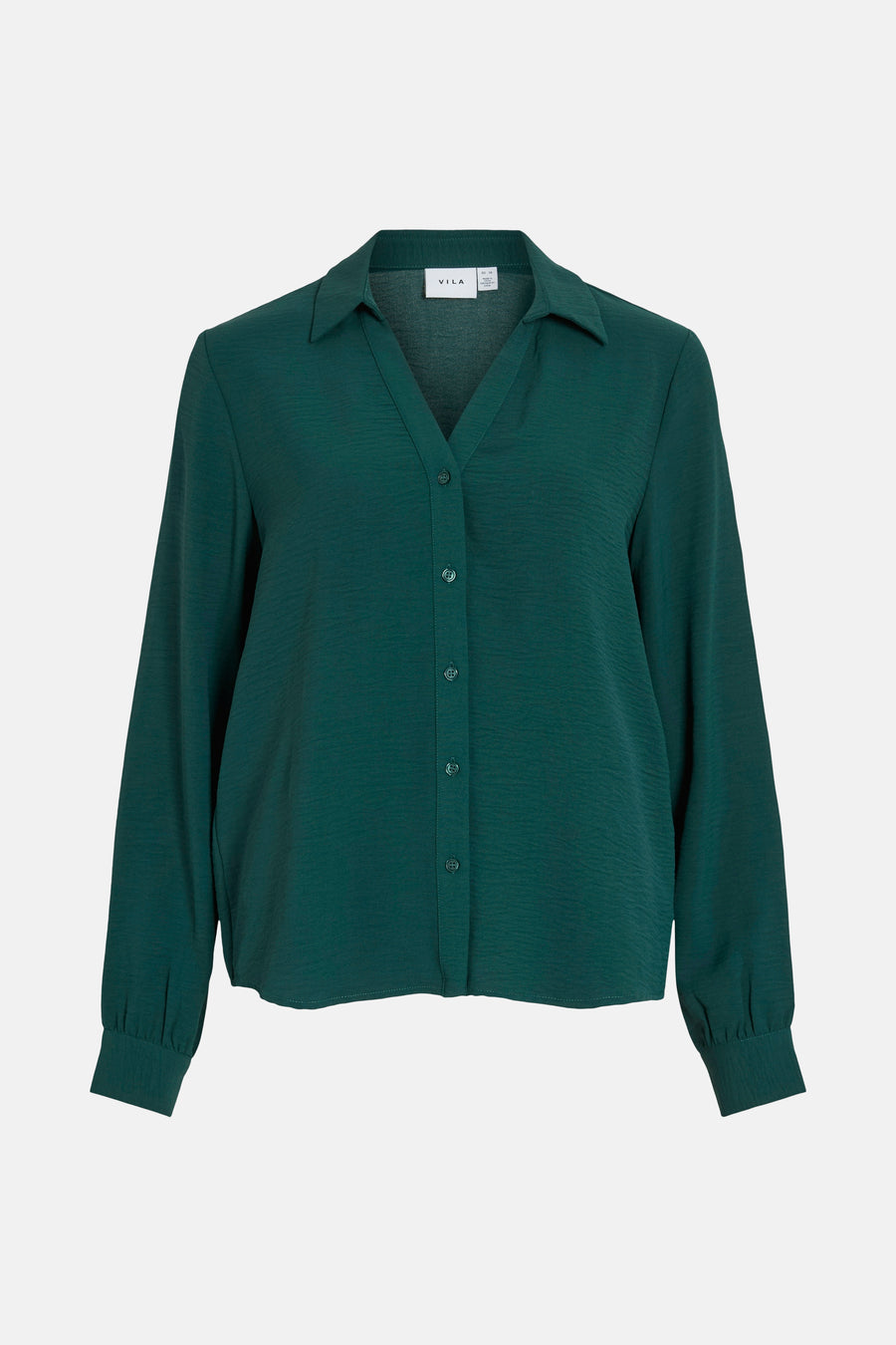 Blouse met lange mouwen - groen - VILA® - 5