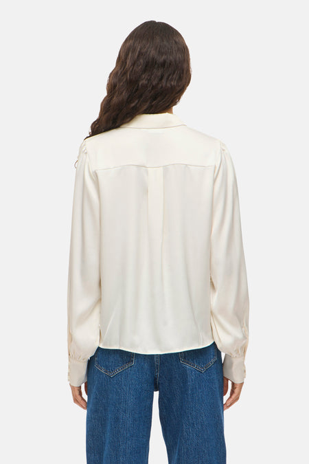 VIENNA RAVENNA L/S BALLOON SHIRT - NOOS