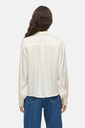 Hemd met lange mouwen - wit - VILA®