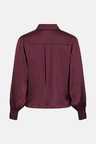 Hemd met lange mouwen - Bordeaux - VILA® - 6