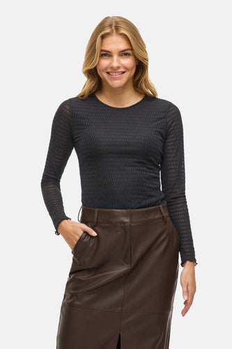 T-shirt met lange mouwen - zwart - VILA®