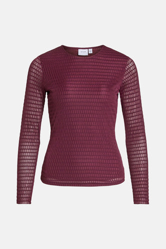 T-shirt met lange mouwen - paars - VILA®