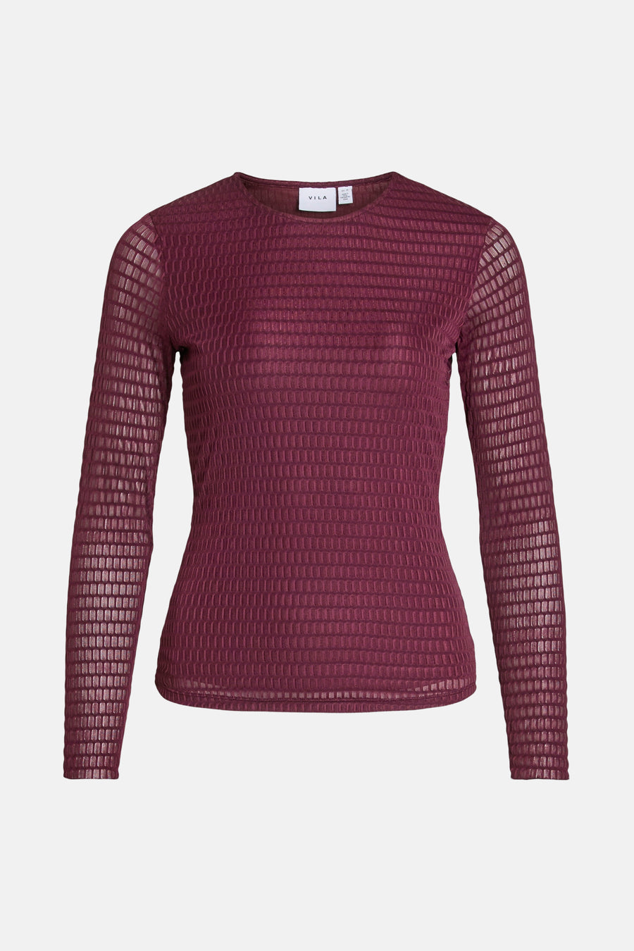 T-shirt met lange mouwen - paars - VILA®