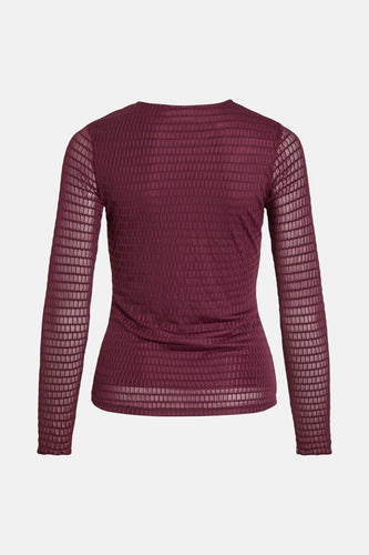 T-shirt met lange mouwen - paars - VILA®