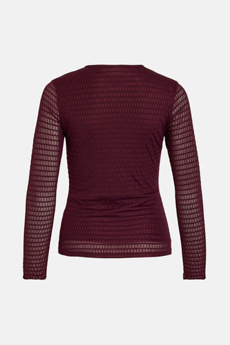 T-shirt met lange mouwen - paars - VILA®