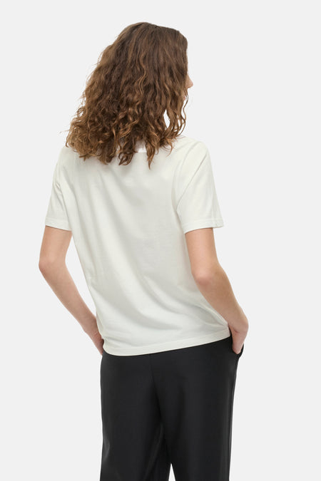 T-shirt met korte mouwen - wit