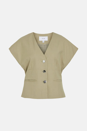 Gilet - groen - VILA®