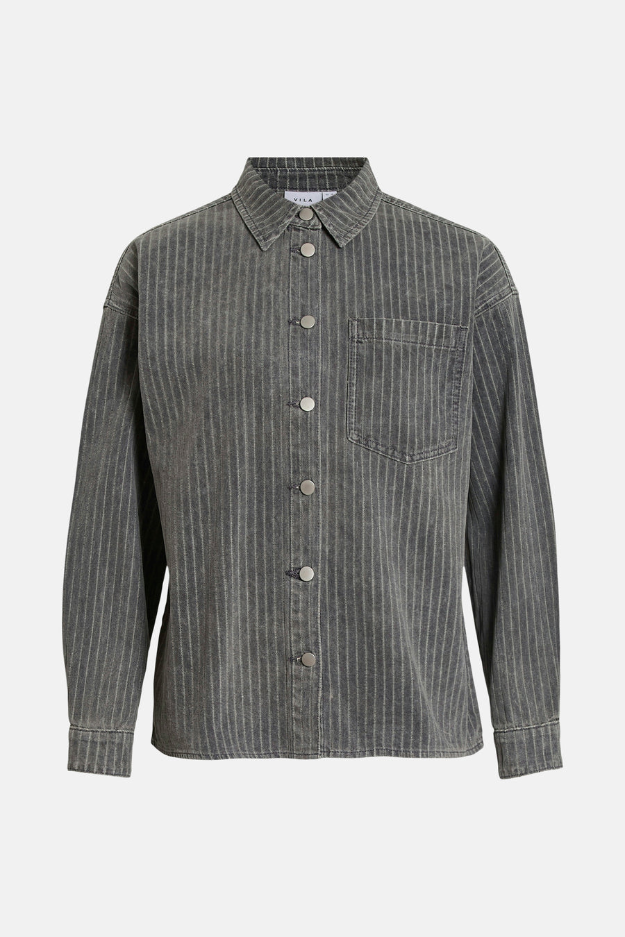 Chemise en jean - dark grey denim - VILA®