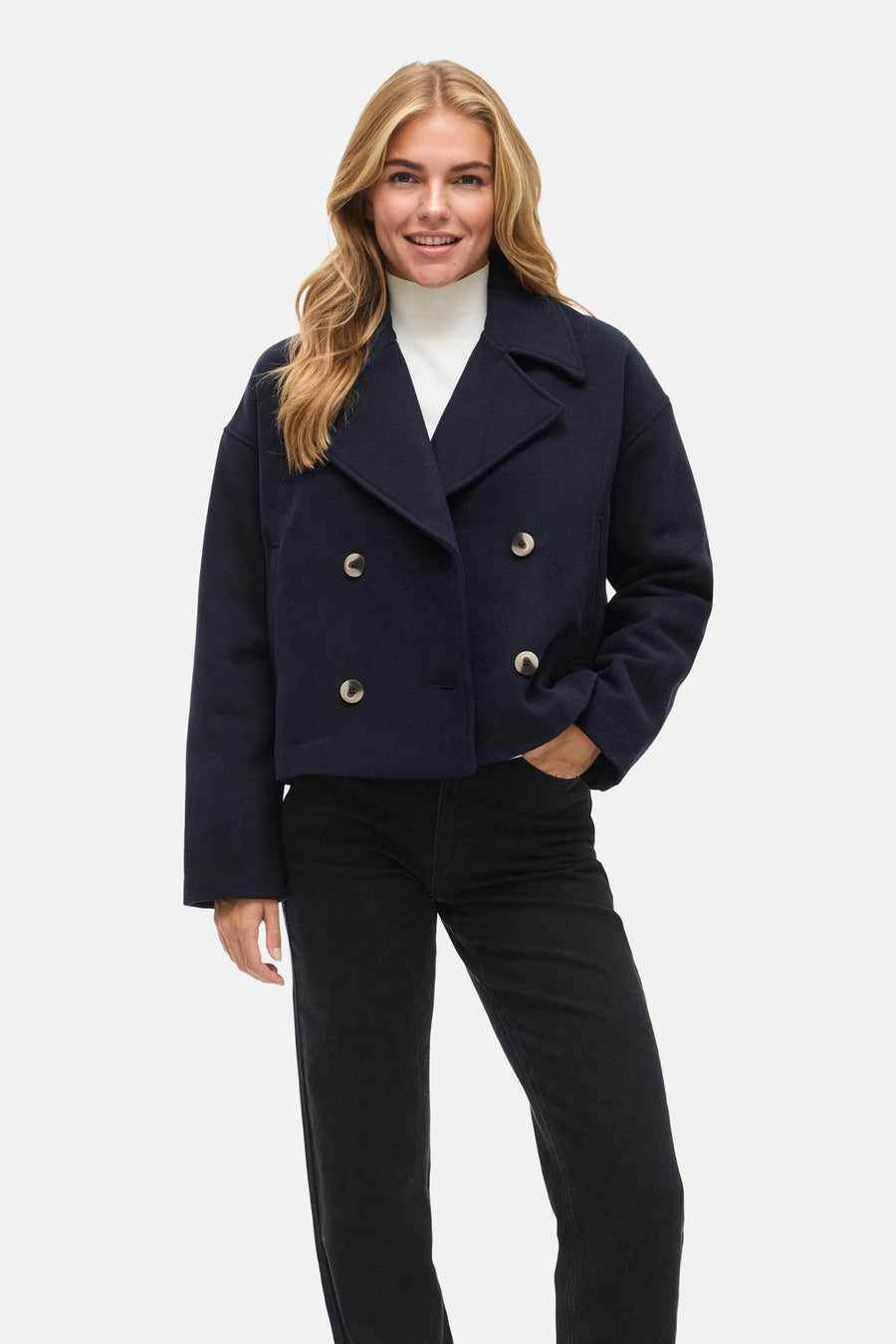 Jas - blauw - VILA®