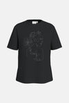 T-shirt (korte mouwen) Zwart - VILA®