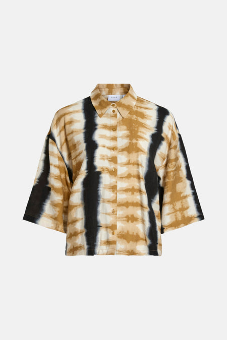 VIWRINKLE QU 3/4 SHIRT/PB