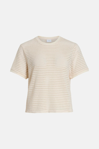 T-shirt met korte mouwen - ecru