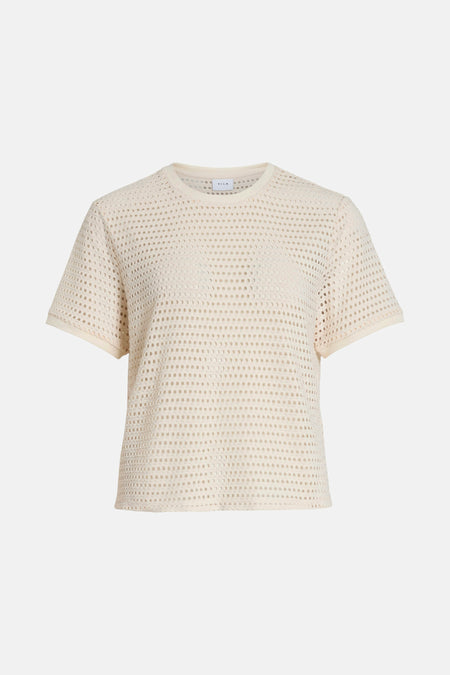 T-shirt met korte mouwen - ecru