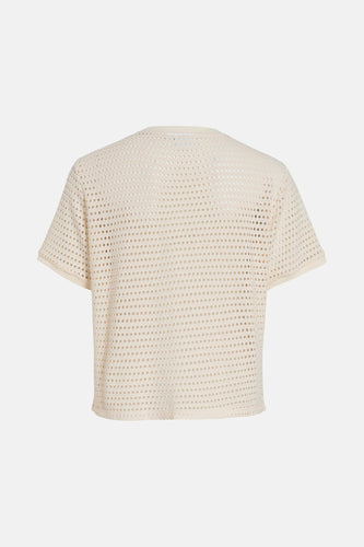 T-shirt met korte mouwen - ecru