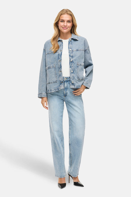 VIJAF L/S DENIM JACKET LBD-NOOS