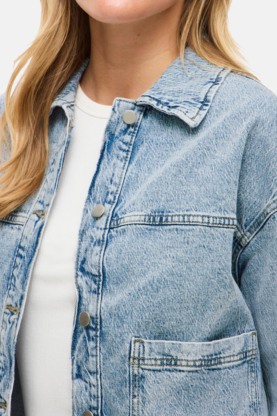 Veste en jean - light blue denim - VILA®