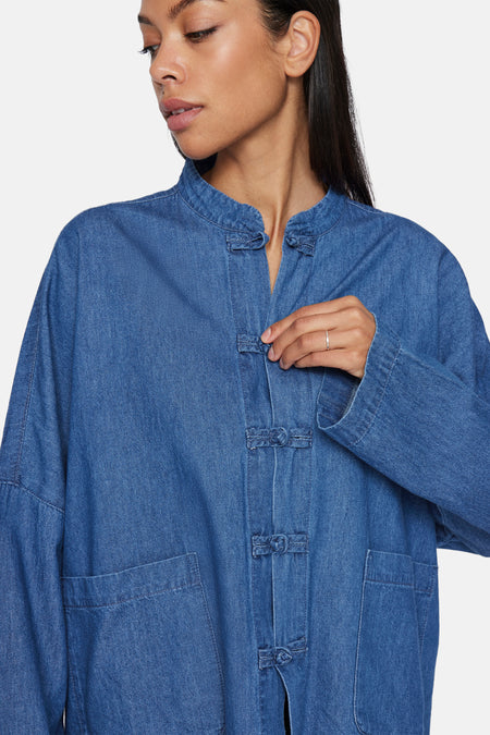 VIMIKKA L/S DENIM SHIRT