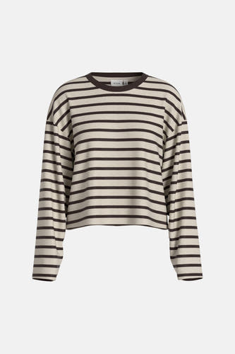 T-shirt (lange mouwen) bruin - VILA®