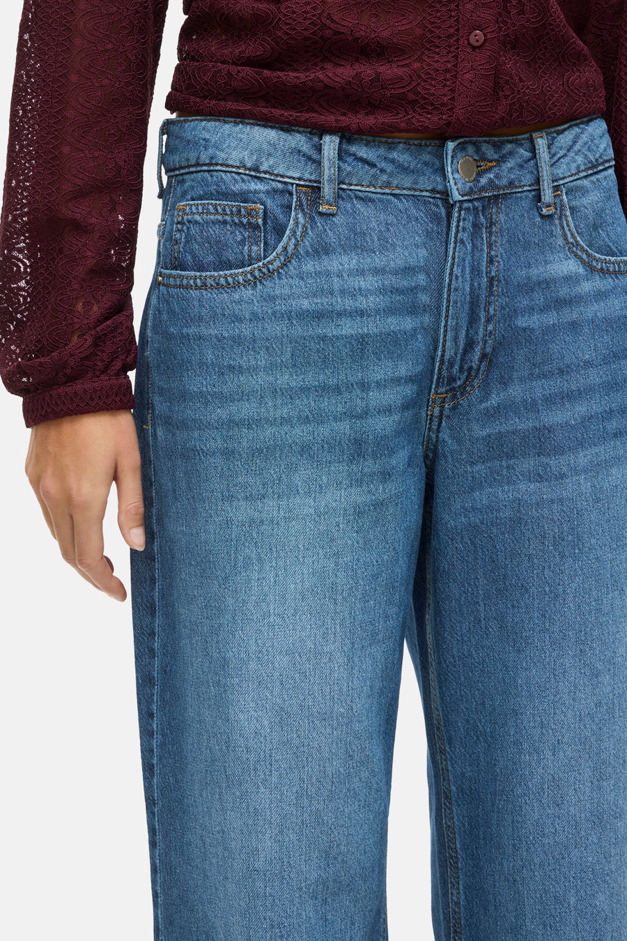 VIPALMA - mid blue denim - VILA®