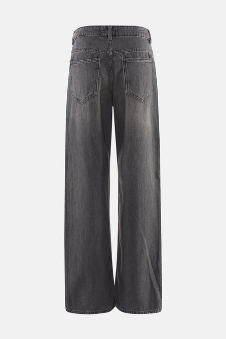 Jeans wide mid grey denim - VILA®