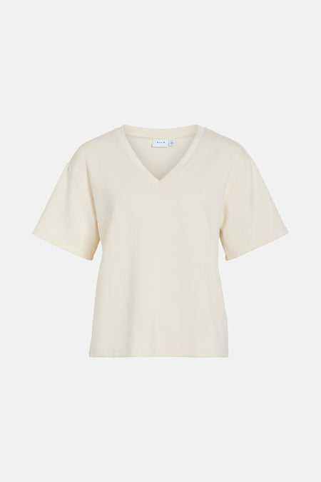 T-shirt met korte mouwen - beige